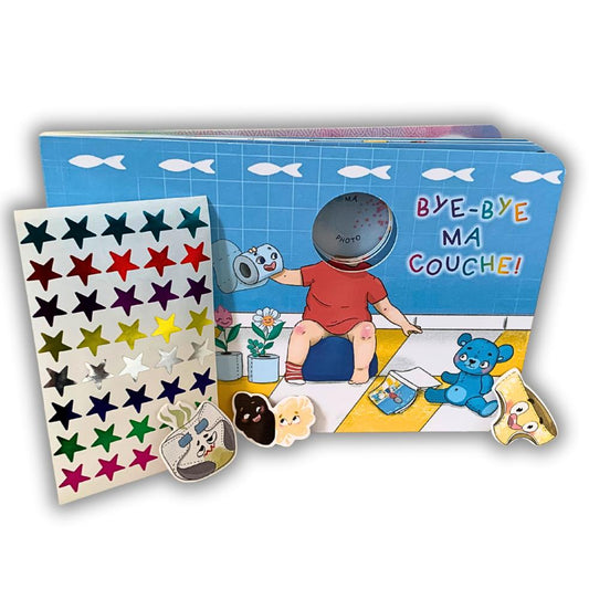BYE-BYE MA COUCHE : Livre personnalisé + Guide
