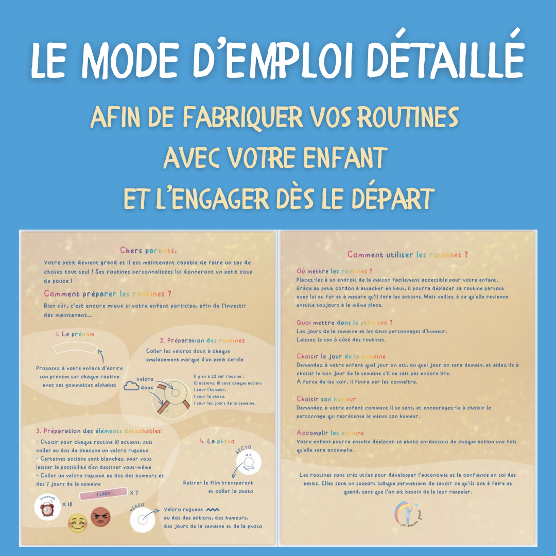 LES ROUTINES PERSONNALISÉES