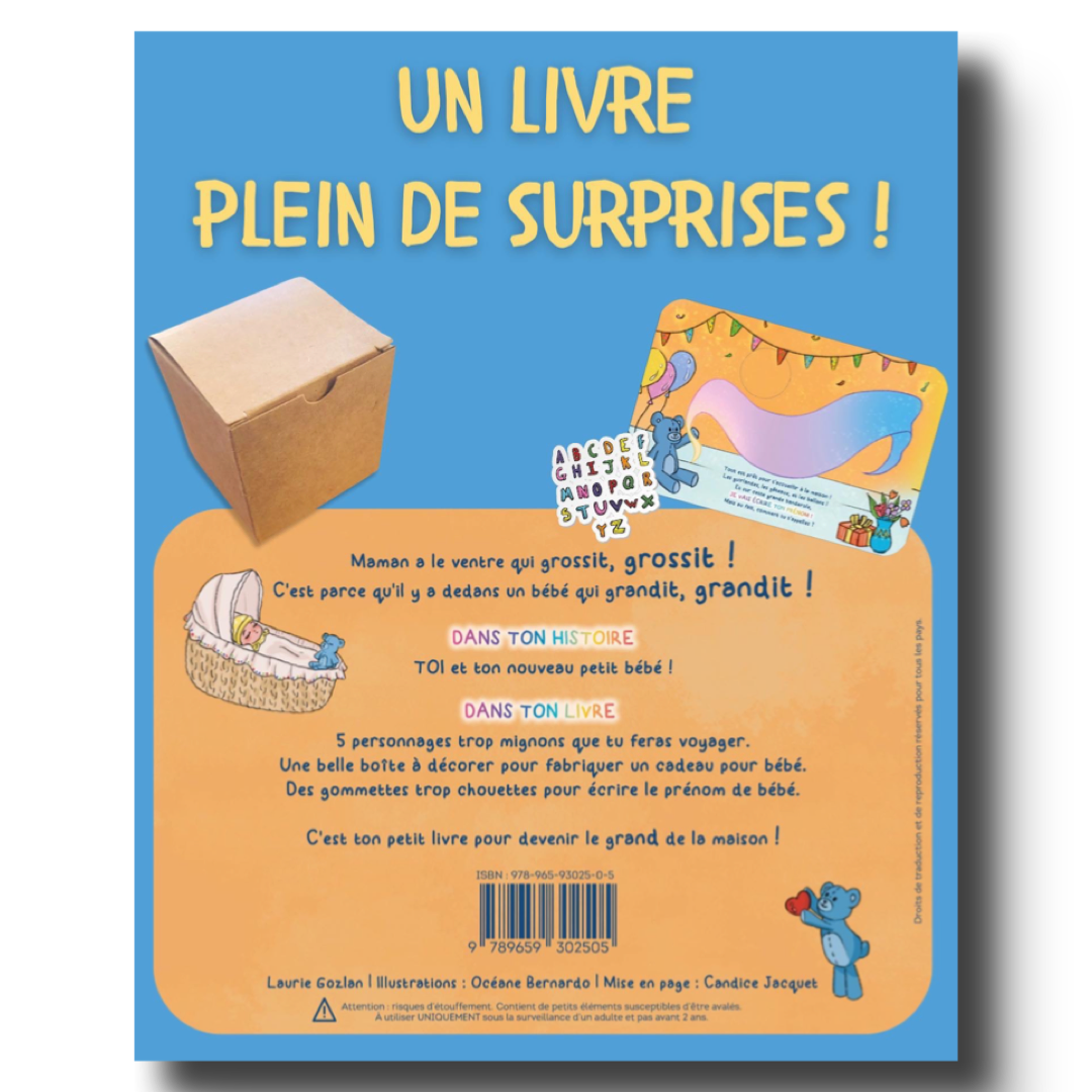 BONJOUR GRAND FRÈRE / GRANDE SŒUR + KIT DE JEUX