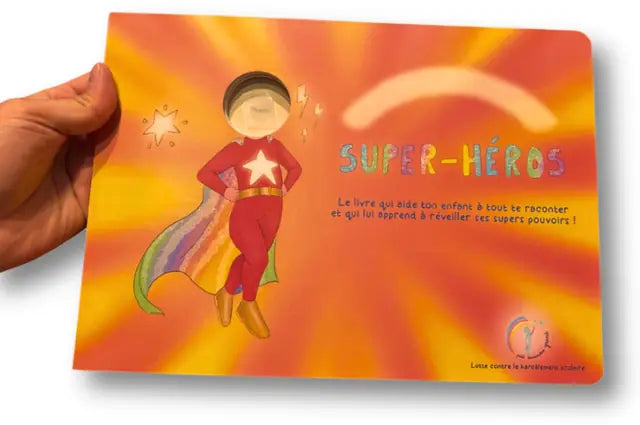 Le livre personnalisé, version SUPER-HÉROS