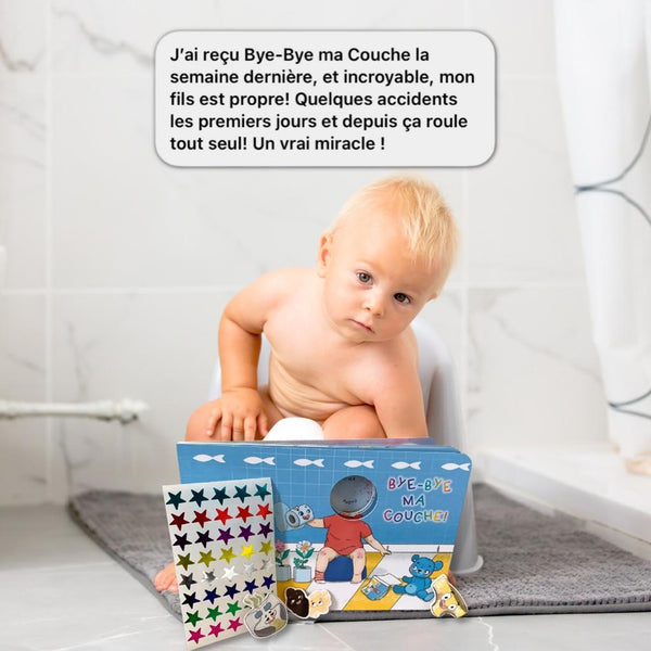 BYE-BYE MA COUCHE : Livre personnalisé + Guide