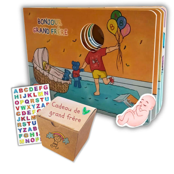BONJOUR GRAND FRÈRE / GRANDE SŒUR + KIT DE JEUX