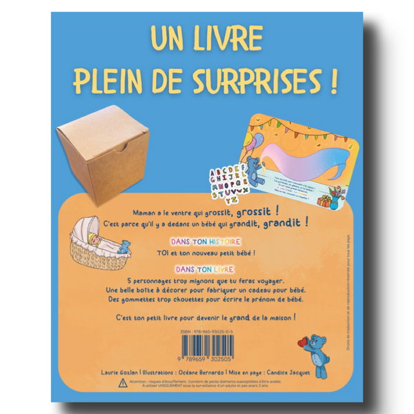 BONJOUR GRAND FRÈRE / GRANDE SŒUR + KIT DE JEUX