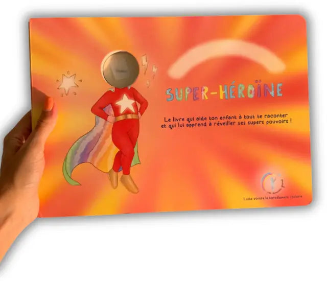 Le livre personnalisé, version SUPER-HÉROÏNE